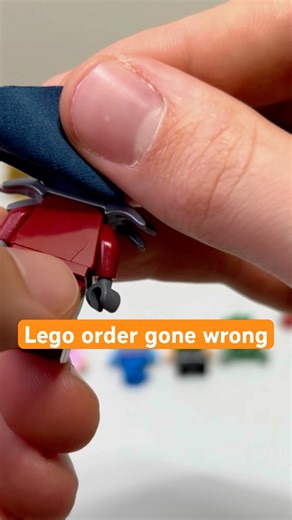 My Lego tmnt shredder minifigure is cracked #gonewrong #lego #tmnt