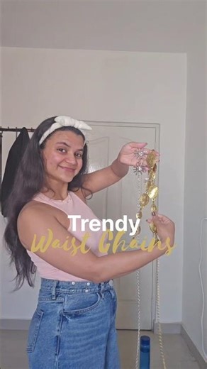 Silver & Gold Waist Chain Try-On 💅 | Viral Amazon Fashion Find ✨