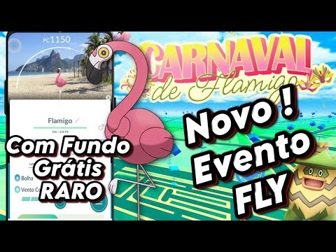 FLY EVENT IN BRAZIL! FLAMINGO CARNIVAL WITH SPECIAL RARE BACKGROUND FROM RIO DE JANEIRO IN POKEMO...