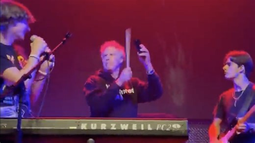 Will Ferrell plays cowbell with his son's band: Watch