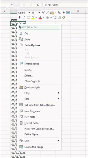 Excel Auto Date Fill Trick ⚡ | Fill Dates in Seconds!