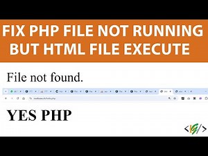 How to Fix PHP Files Not Running on Your Website | HTML Executes but PHP Doesn't