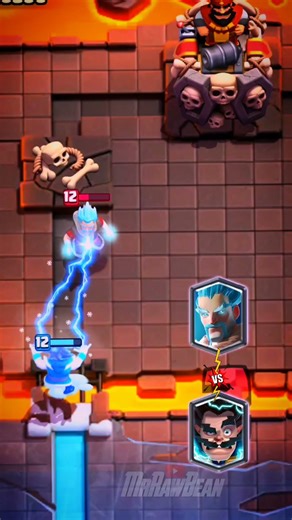 🆚BATTLE CHALLENGE Clash Royale🤯Electro Wizard vs Ice Wizard WHO WILL WIN! #shorts