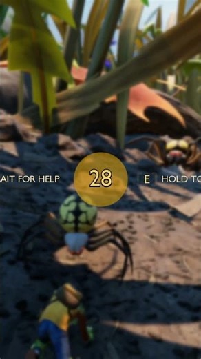 Two players vs Charlottes Web #grounded #coop