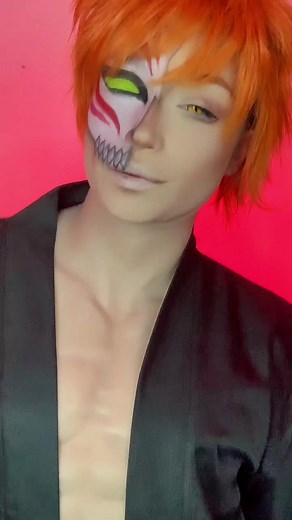 Bleach Anime Inspired Ichigo Cosplay Makeup Transformation