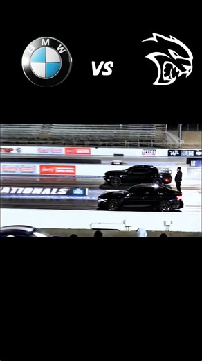 BMW M4 vs Dodge Challenger Hellcat – Ultimate Street Beast Battle#BMW #DodgeChallenger #Hellca