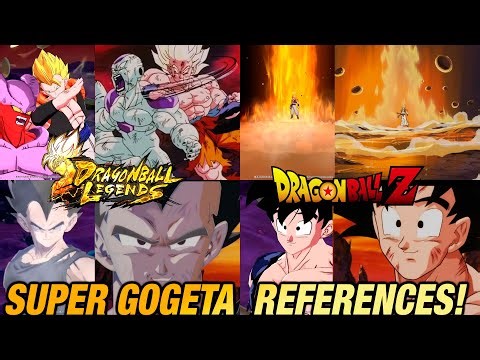 New LF Gogeta DB Legends Festival References
