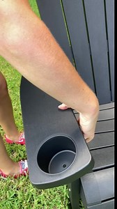 Keter Alpine Adirondack 2 Pack Resin Outdoor Furniture Patio Chairs with Cup Holder-Perfect for Beach, Pool, and Fire Pit Seating, White