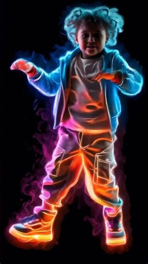 Glowing shoe dance #shorts