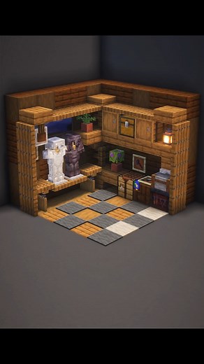 3.8K views · 45 reactions | Workspace Interior Design Minecraft Tutorial #minecraft #minecraftbuilding #minecrafttutorial | Traveler シ | Facebook