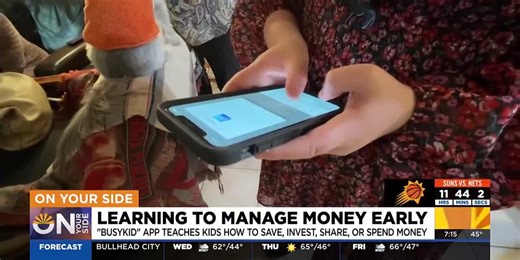 App teaching kids how to manage money