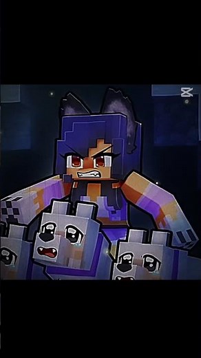 Aphmau alpha wolf is back🐺💜🐺💜#aphmauedit
