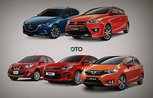 Komparasi Fitur Kia Rio vs Honda Jazz vs Toyota Yaris vs Mazda2 vs Nissan March