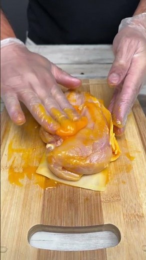 I learned this trick at a restaurant! This is the tastiest chicken I've ever eaten.