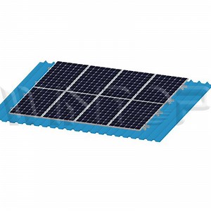 [Hot Item] Trapezoidal Tin Roof Solar Installation Bracket System with Clamp