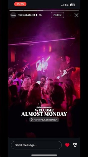 ‪@almostmonday‬ in Hartford Connecticut 9-27-26 first night of tgiam tour!