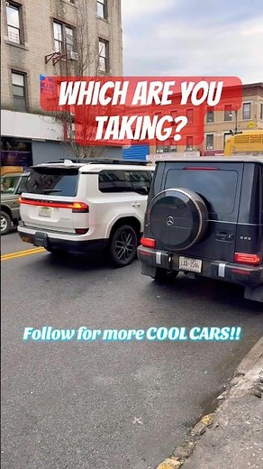 G wagon, Lexus GX550, Land Rover, or 4 Runner? You Choose!