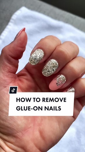How to remove glue on nails @kissusa #beautybeyond40 #kissnails #nailremoval