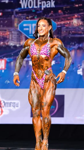Meagan Fletcher 🌐 IFBB Figure Pro on Instagram: "Yall 😍 @gilcoproductions is the GOAT. I’ve never felt more beautiful in my life. It’s almost like an out of body experience seeing this 🥹 #figurecompetitor #femalebodybuilder #bodybuilder #tattooedwomen #ifbbpro #ifbbprofigure #ifbbfigurepro"