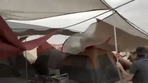 Dust Storms At Burning Man Festival: Extreme Weather Causes Chaos