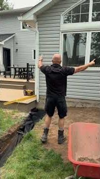How to Bury a Downspout with a French Drain & Pop-Up Emitter