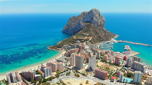 Drone discovers Alicante, Spain's port city on the Costa Blanca