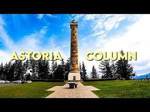 Astoria Column Tour | Walking up the 164-Step Spiral Staircase to Observation Deck