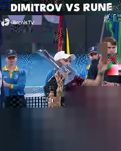 185K views · 7.7K reactions | Dimi's Time To Shine  an instant CLASSIC between Dimitrov and Rune in the Brisbane final! | Tennis TV | Facebook