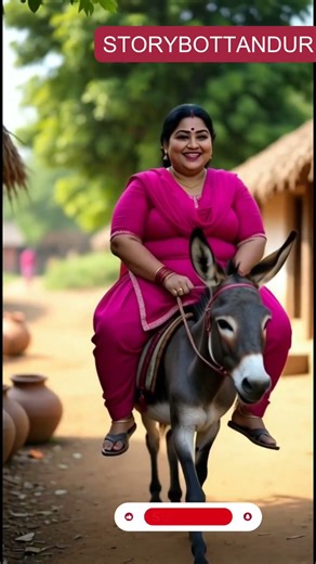 women on donkey funny riding #viral