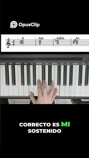 PIANO CHORDS 😃 A Am Adim A+ #ilselozoya #piano #pianotutorial