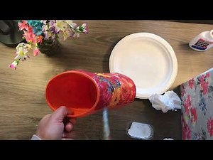 2 DIY Creative ways to Reuse / Recycled DUNKIN Coffee Can