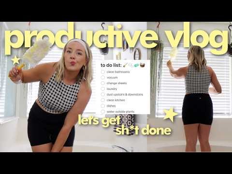 watch this if you need motivation (getting things DONE!) clean & do my chores with me!