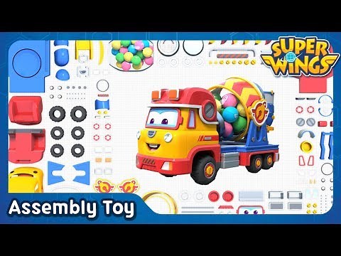 SuperWings Remi Assemble toy | 3D Assembly Toy | Super wings toys