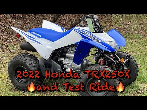 2022 Honda TRX250X PDI and Test Ride