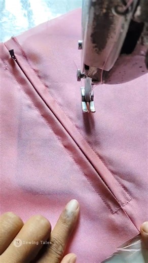 how to sew invisible zipper ‪@Sewingtales‬ #shorts #short #viral #viralvideo #viralshorts #sewing#sew