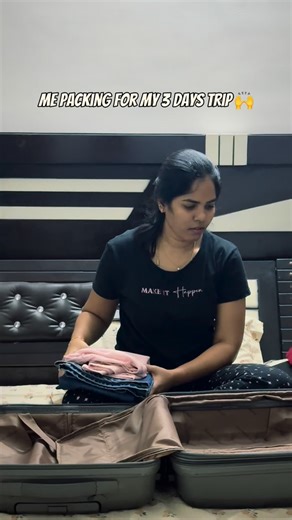 Divya~G on Instagram: "Just imagine what if the trip is for 10 days😂 #reels #funny #trending #viral #funnyreelsvideo"