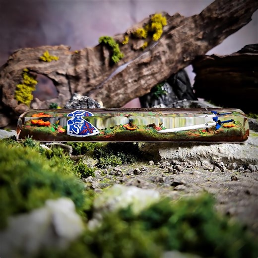 Zelda Spacebar, SP Keycap, Shield Keycap, Resin Epoxy Keycap, Anime Keycap, Gift for Him, Handmade Keycap - Etsy