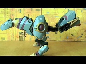 TFA Grimlock review in stop motion