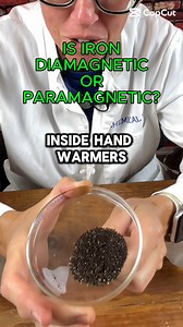 6K views · 71 reactions | Is Iron Diamagnetic or Paramagnetic? #Chemistry #BeCurious | Chemical Kim | Facebook