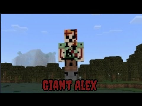 I added Giant Alex to Minecraft