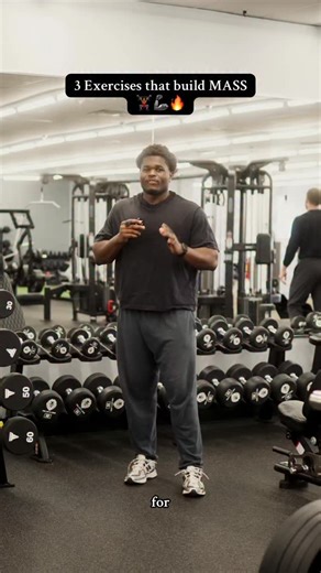 7.8K views · 594 reactions | 3 exercises that build MASS️‍♂️ Comment COACH for 1:1 Coaching @ehplabs code EMAN - - - - #gym #weightlosstransformation #workoutvideos #massbuilding | Eman Liftss | Facebook