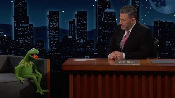 Kermit Joins JIMMY KIMMEL LIVE to Talk THE MUPPET SHOW Return
