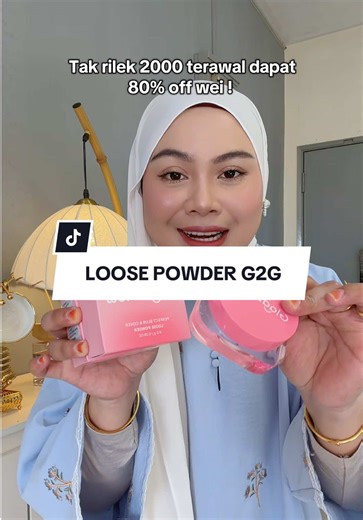 Loose Powder G2G: Exclusive 80% Off Offer