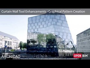ARCHICAD 22 - Curtain Wall - Graphical Pattern Creation