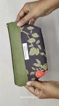 SIMPLE AND BEAUTIFUL - Ladies Hand Purse Sewing Tutorial #purse #pouch