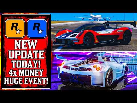 NEW CONTENT & BIG 4x MONEY Update! The NEW GTA Online UPDATE Today! (GTA5 New Update)