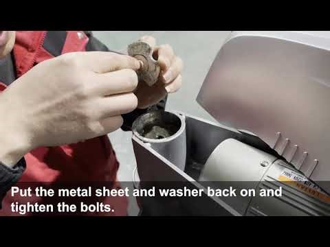 How to lubricate the swing away heat press machine