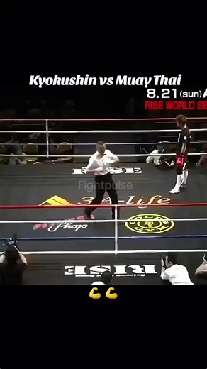 Kyokushin vs Muay Tai #karate | Kyokushin Karate