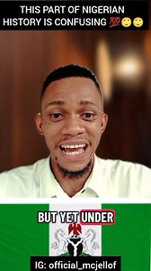 This part of Nigerian history is still confusing me 🙄 I have some questions 💯 Please follow page and share this message 🙏 | MC Jellof