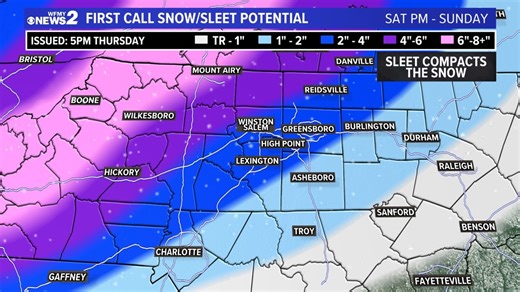 Snow, sleet, ice & high winds on today. What to expect